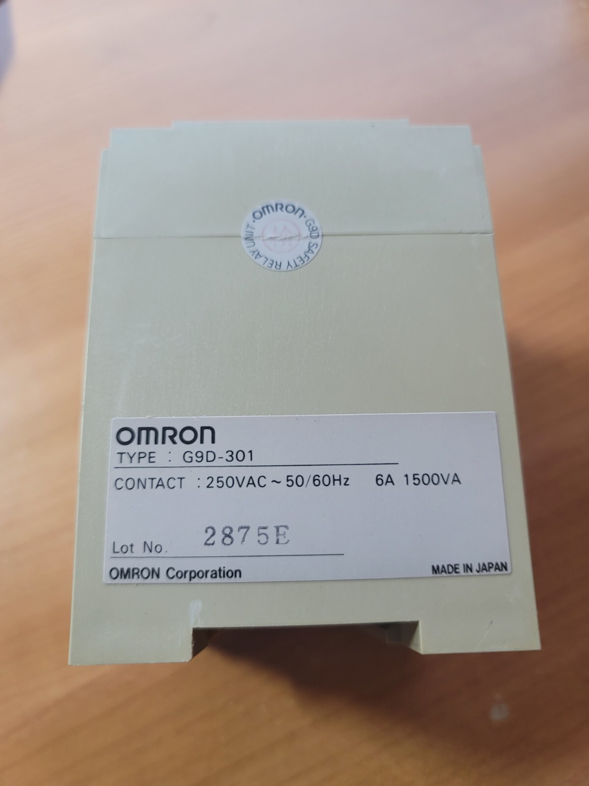 Omron Safety Relay Unit G9D301 w/Warranty Free Shipping eBay