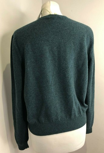 BNWT Holland & Holland Women's Moss cardigan textured knit 100% cashmere L NEW - Picture 6 of 9