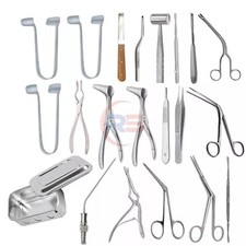 ENT SMR Instruments Set of 21Pcs for Submucous Resection Surgery Septoplasty Set