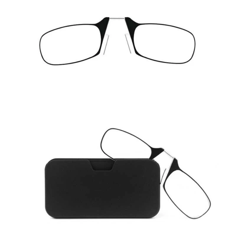 Ultra Thin Reading Glasses Nose Clip Optics Presbyopic +1.0 +1.5 +2.0 +2.5 +3.0