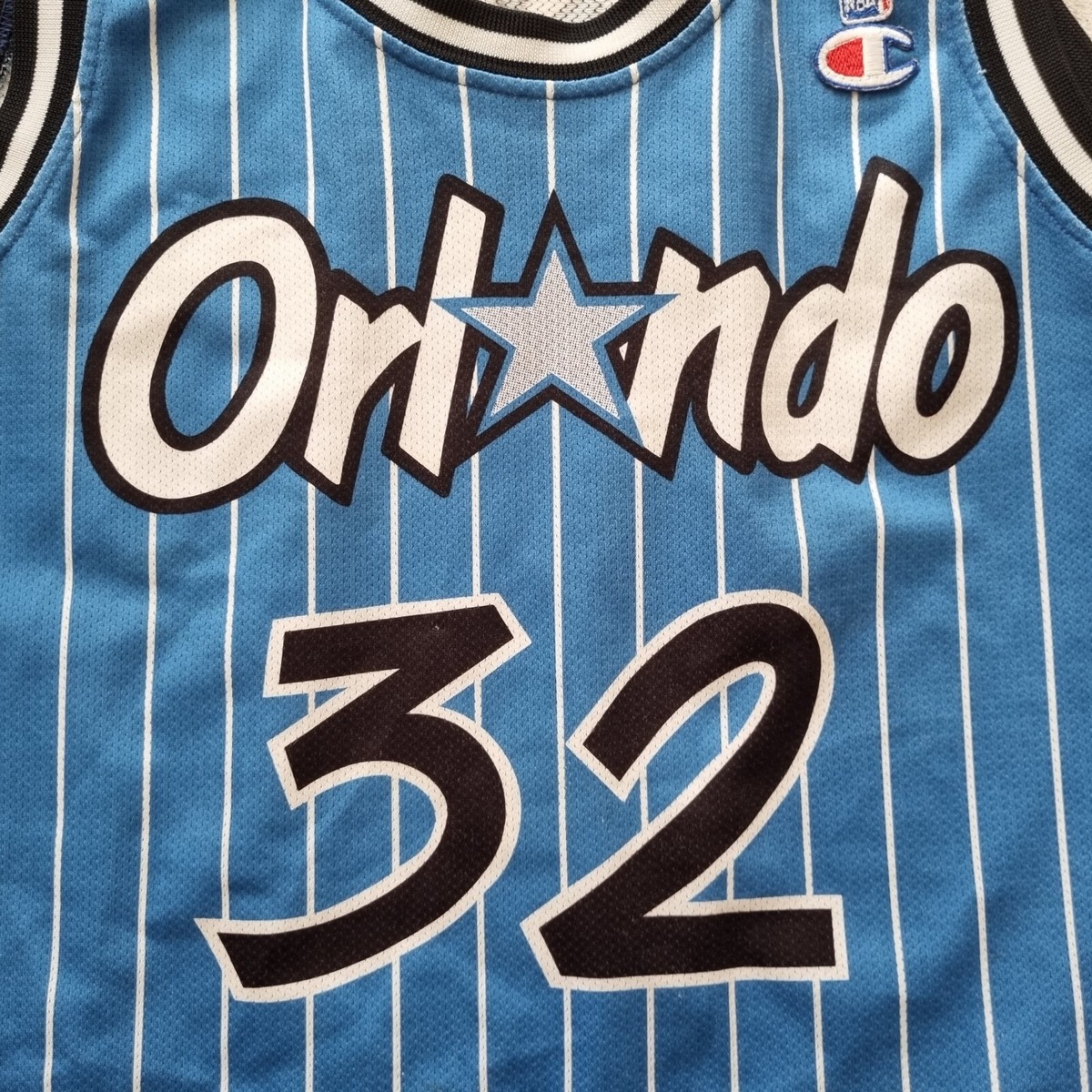 NBA Vintage Orlando Magic 90s Champion Basketball Jersey #32 Shaq