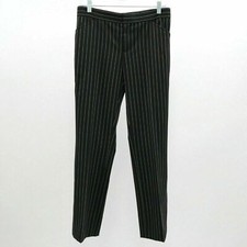 Ralph Lauren Dress Pants Womens Black Label Sz 4 Black White Pinstriped Slacks