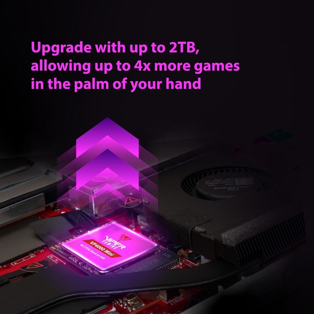 Console Patrate Memoria Interna Per Console Portatili SSD Patriot VP4000 Mini M.2 2230 ...
