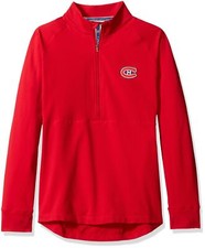 Levelwear NHL Montreal Canadiens Women's Harmony Signature Script Half Zip, X...