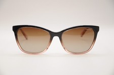 BANANA REPUBLIC BR 2006/S DQ2LA CAT EYE POLARIZED SUNGLASSES BLACK 55-17-140 NEW