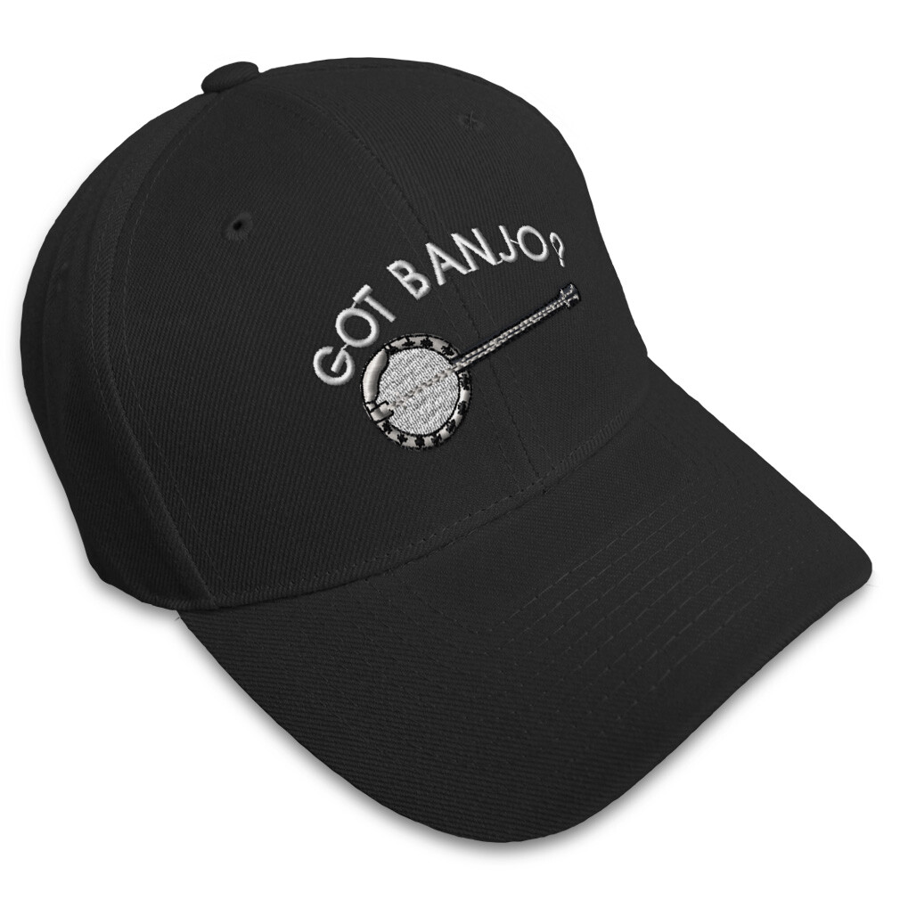 Baseball Cap Got Banjo Embroidery Dad Hats for Men & Women Strap Closure 1 Size