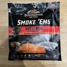 Bear Mountain Sweet BBQ Smoke 'Ems Sweet Smoky Flavor on any Grill 6oz PK