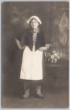 Woman Portrait Canada Real Photo Postcard RPPC