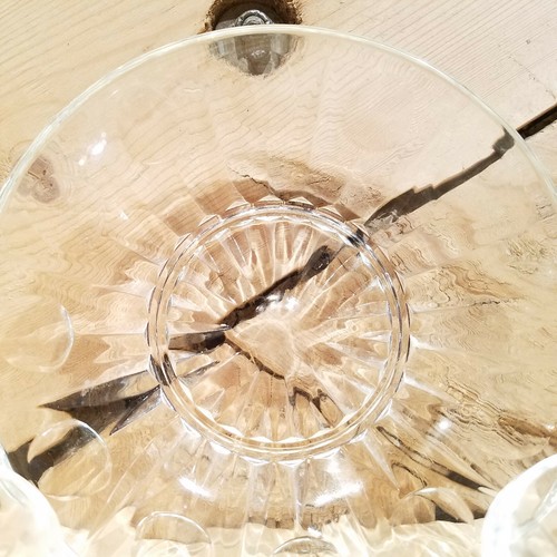 Vintage 1960s Colony Glass "Regency" Bowls w/ Thumbprint Set of 6 - Swanky Barn - Picture 9 of 12