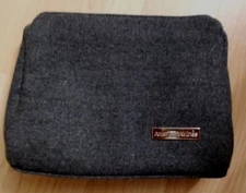 American Airlines Toiletry Bag - AA Gray Flannel Airplane 1st Class Amenity Kit