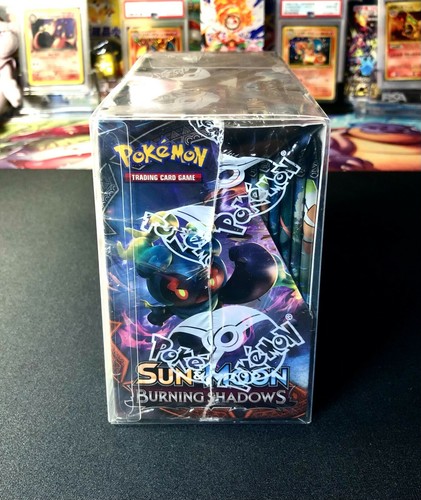 Pokemon Booster Box Plastic Protector Case - 5pc - Best Clear Protective Display - Picture 5 of 12