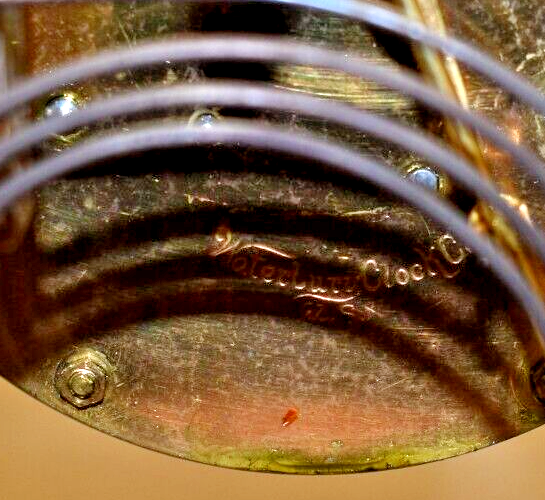 Vintage Waterbury Mantel Clock. No Key eBay