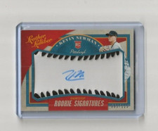 Kevin Newman 2019 Panini Leather & Lumber Rookie Signatures #112 Auto #'ed / 125