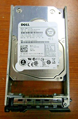  DELL MBE2147RC 146GB HARD DRIVE 15K RPM 6GBPS 