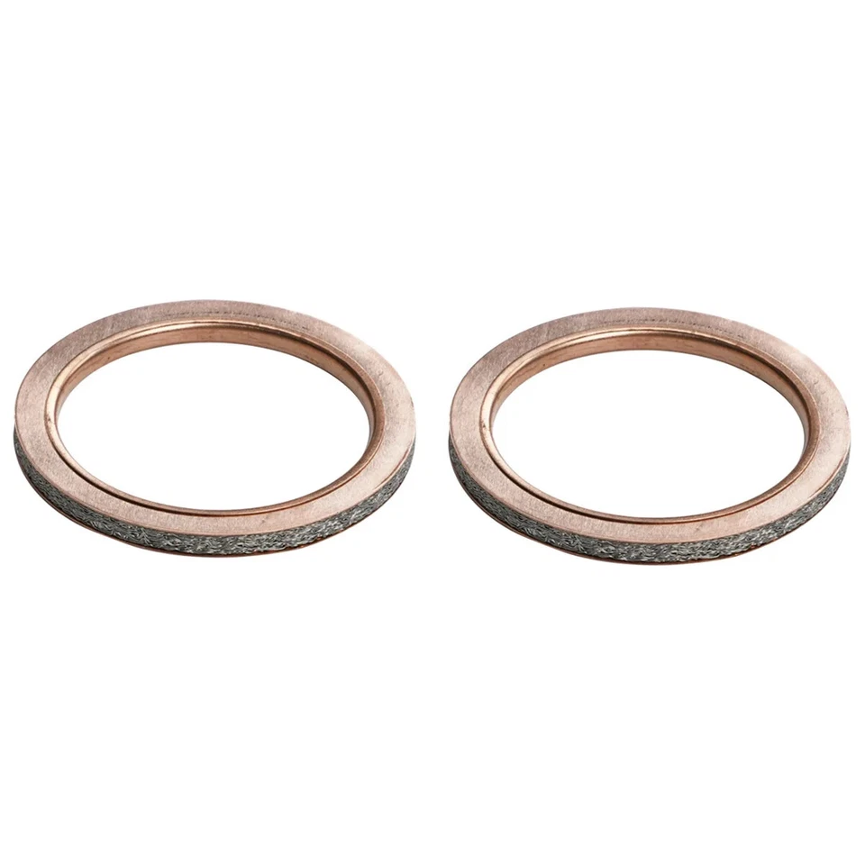 Junta de tubo Exhuast 2 piezas para Yamaha XV750 81-83 88-97 XVS1100 99-09 YXM700 14-24 Foto 3 de 4