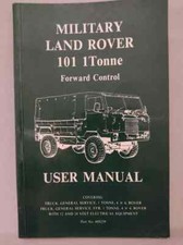 Landrover 101 Forward Control Owners Manual, Owners Manual 1975