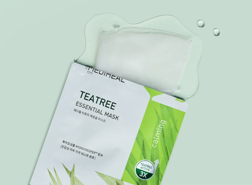 MEDIHEAL Essential Mask 24ml x 10pcs Calming Nourishing Soothing Hydrating - Image 2 of 4