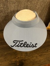 Vintage Titleist Golf Visor Blue Adjustable Adult USA Made Texace NEW OLD STOCK