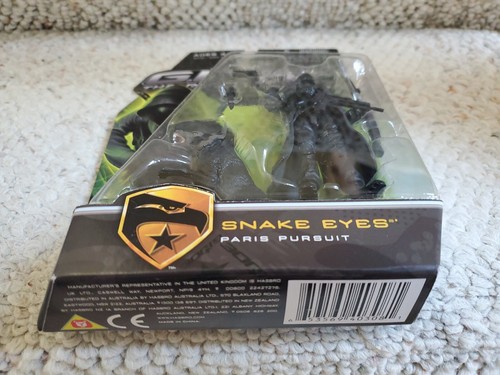 GI Joe Rise of Cobra 2008 Hasbro Snake Eyes Paris Pursuit & Storm Shadow! New - Picture 6 of 14