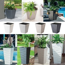 Blumenkübel Pflanzkübel Welle 3d Blumentopf Pflanzeinsatz 6 Größen 4 Farben 