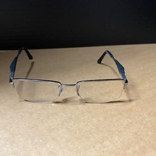 Ray Ban RB 6285 2502 53/18 140 Silver Half Rim Rectangle Men s Eyeglasses