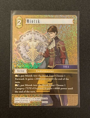 Miotsk 10-082C Foil - Opus X - Final Fantasy TCG