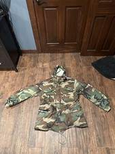 Alpha Industries Cold Weather Field Coat Woodland Camo Large Long