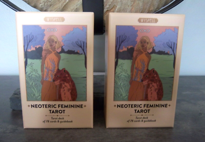 Neoteric Feminine Tarot Deck w/Guide by Wyspell Indie / New