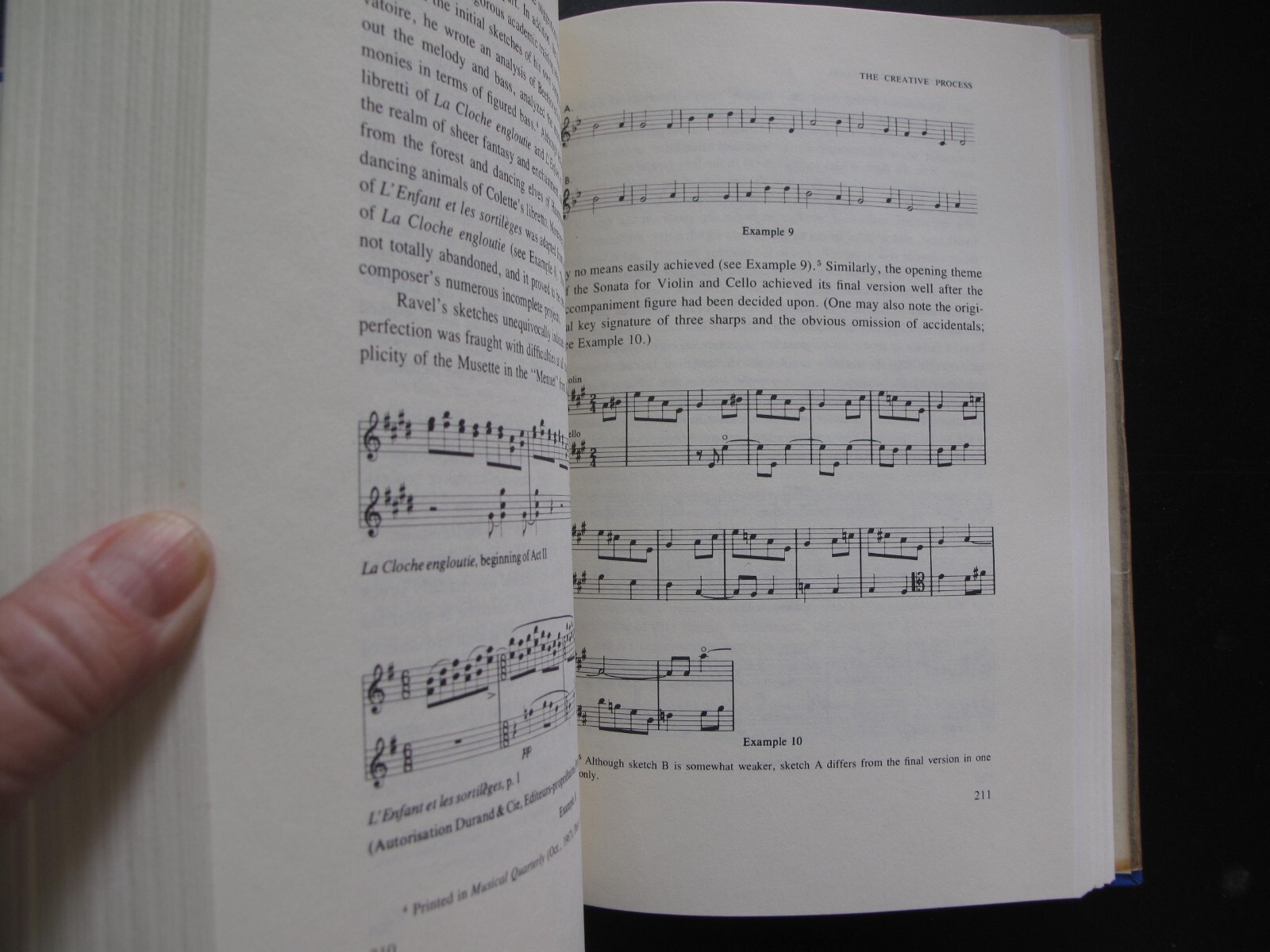 Ravel Man and Musician Arbie Orenstein 1975 Composer France Biography Illus