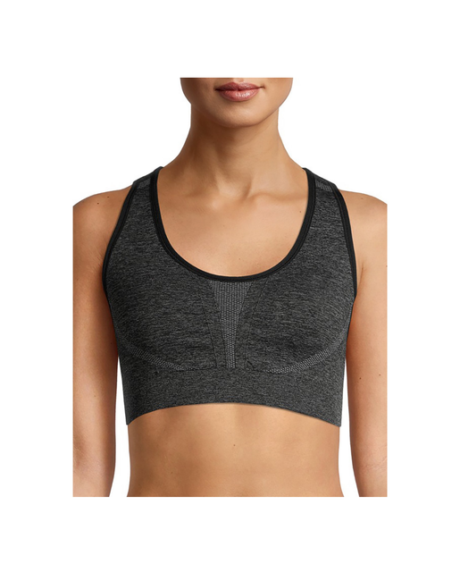 AVIA SPORTS BRA - Medium - Reversible Seamless Grey Low Support - for sale  online | eBay