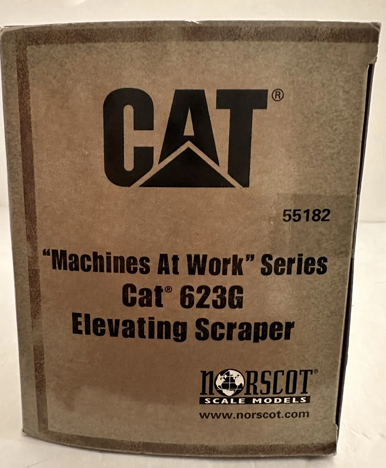 Norscot CAT 55182 1:50 Caterpillar 623G Weathered Elevating Scraper Construction - Image 3 of 3