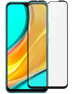 TEMPERED GLASS FULL COVERAGE GORILLA CURVED SCREEN PROTECTOR For XIAOMI REDMI 9C