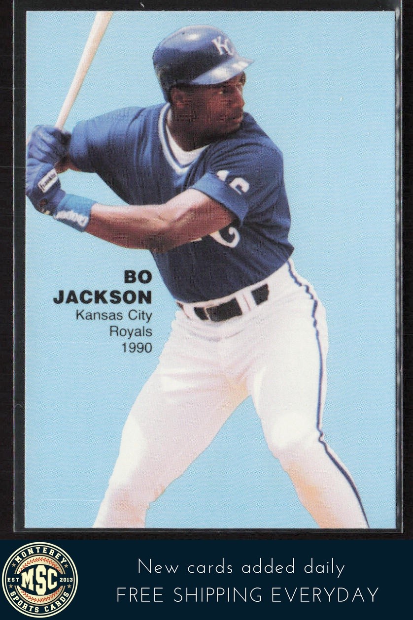 Bo Jackson 1990 M.V.P. Bo Jackson (unlicensed) #8 NM-MT+ Kansas City Royals