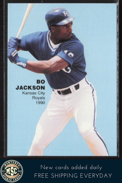 Bo Jackson 1990 M.V.P. Bo Jackson (unlicensed) #8 NM-MT+ Kansas City Royals