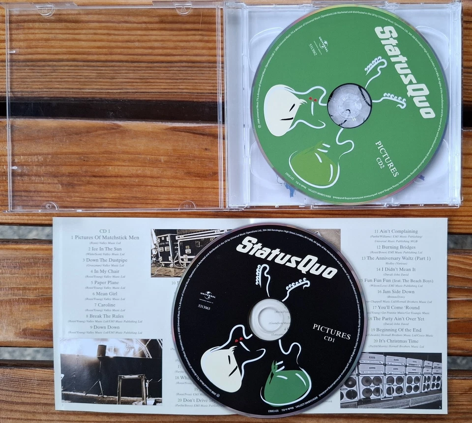 Status Quo - Pictures 40 years of hits - doppio CD - Immagine 3 di 4