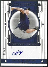 2024 Chase Hampton National Treasures On Card Auto No. TTS-CH 04/49