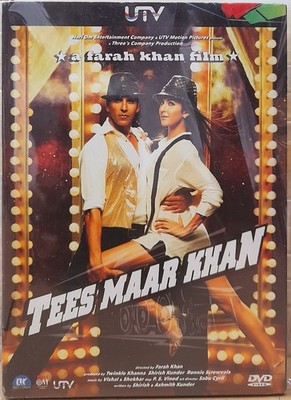 Tees Maar Khan - Akshay Kumar, Katrina Bollywood Hindi Movie 2-Disc Set W Slipco