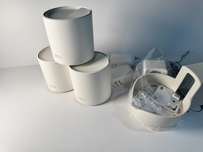 TP-LINK Deco X20 (3-pack) 1800 Mbps Mesh Ethernet Router With 2 wall mounts