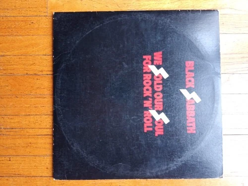 Vintage Black Sabbath vinyl We sold our soul for Rock-n-Roll 1976