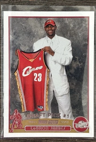 2003-04 Topps - Draft Pick LeBron James #221 (RC)