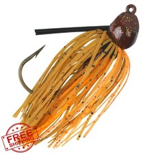 Strike King Bitsy Bug Mini Jig Pumpkin Craw 1/8oz