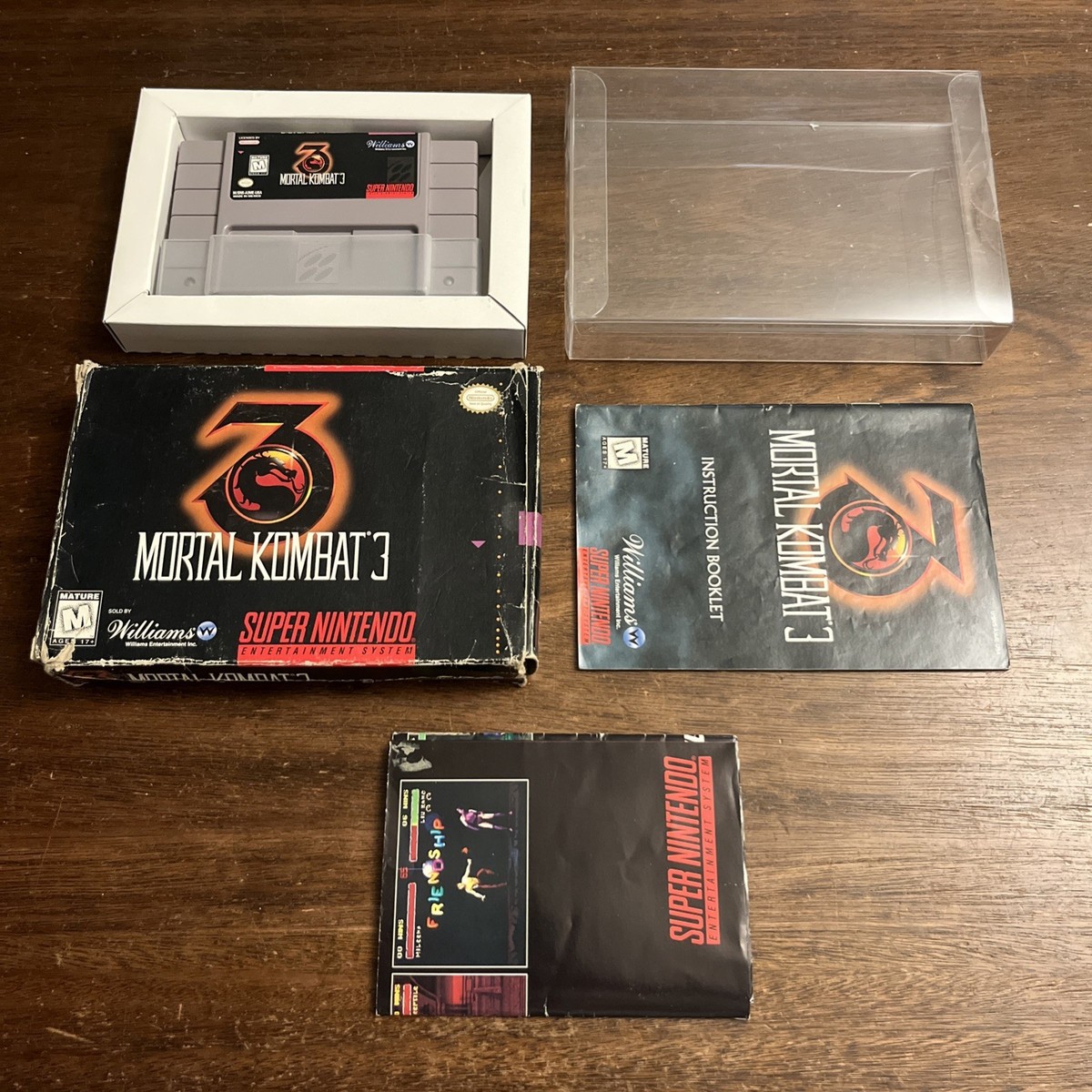 Mortal Kombat 3 (SNES Super Nintendo) Complete - Tested