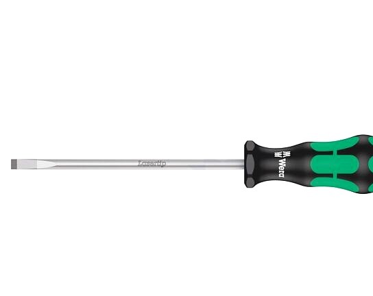 Screwdriver: Standard; Slot; 5.5X1Mm; Blade Length - WERA.05110007001 | EU Stock-image