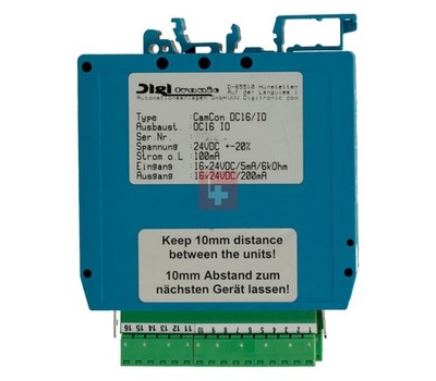 DIGITRONIC EIN-/AUSGANGSERWEITERUNG CAMCON DC-SERIE - DC16/IO (USED)