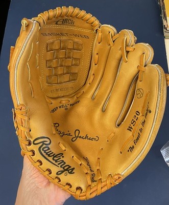 1980s Rawlings Reggie Jackson Model Fielders Glove • Slightly Used