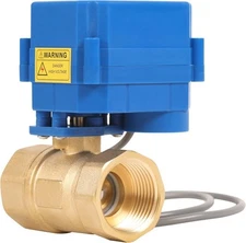 HFS(R) Brass Miniature Ball Valve Normally Closed - 1” NPT 20mm Standard Port