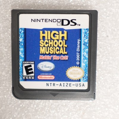 High School Musical Makin' the Cut! Nintendo DS (DS) ESRB E Game Cartridge