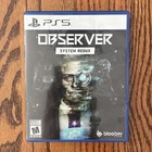 Observer System Redux PlayStation 5 Complete In Box Tested Working