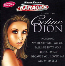 Songs Of Celine Dion IMPORT by Karaoke CD 1999 