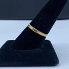 Milor 18k Gold Grooved 2.5mm Band Size 9.5 Ring 1.1g — photo 2